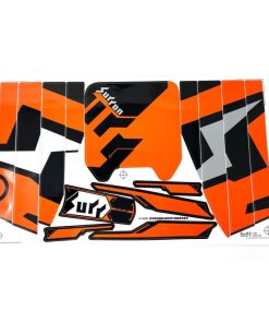 Light Bee Decals/Sticker Kit - Orange & Black